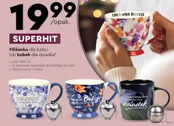 Biedronka Filiżanka dla babci lub kubek dla dziadka oferta