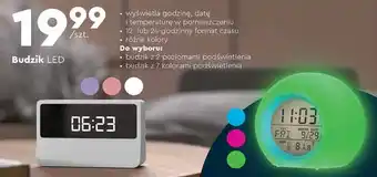 Biedronka Budzik LED oferta