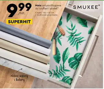 Biedronka SMUKEE Mata antypoślizgowa do szuflad i szafek oferta