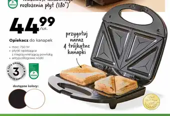 Biedronka Opiekacz do kanapek oferta