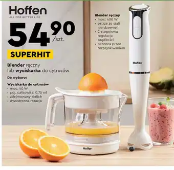 Hoffen Blender ręczny lub wyciskarka do cytrusów