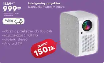 Biedronka Inteligentny projektor Blaupunkt F Stream 1080p oferta