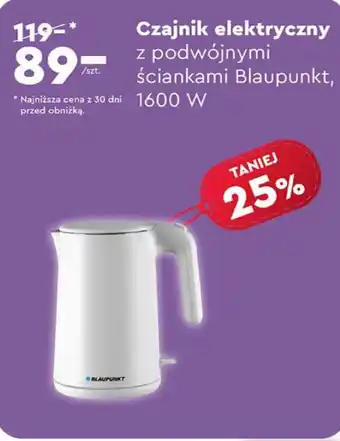 Biedronka Czajnik elektryczny oferta