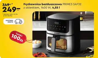 Biedronka Frytkownica beztłuszczowa PRIME3 SAF32 z okienkiem oferta