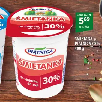 Eurocash Cash & Carry ŚMIETANA PIĄTNICA 30% 400 g oferta