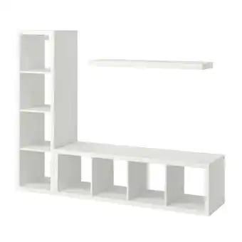 IKEA Kallax / lack Szafka z półką, biały, 189x39x147 cm oferta