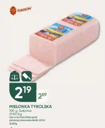 Chata Polska MIELONKA TYROLSKA Sokołów 100 g oferta