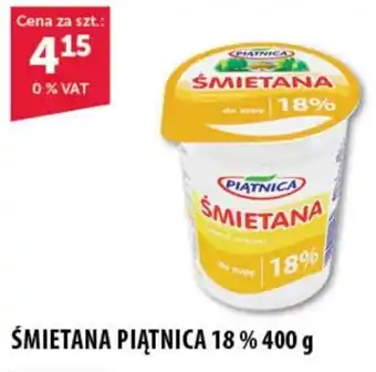 Eurocash Cash & Carry ŚMIETANA PIĄTNICA 18 % 400 g oferta