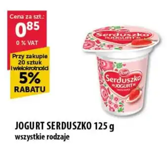 Eurocash Cash & Carry JOGURT SERDUSZKO 125 g oferta