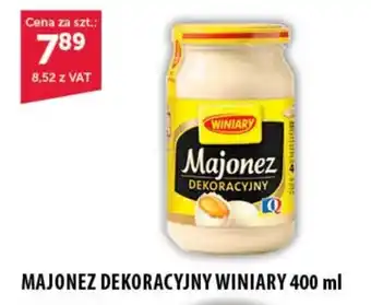 Eurocash Cash & Carry MAJONEZ DEKORACYJNY WINIARY 400 ml oferta