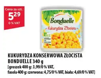 Eurocash Cash & Carry KUKURYDZA KONSERWOWA ZŁOCISTA BONDUELLE 340 g oferta