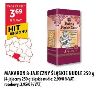 Eurocash Cash & Carry MAKARON 8-JAJECZNY ŚLĄSKIE NUDLE 250 g oferta
