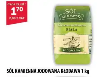 Eurocash Cash & Carry SÓL KAMIENNA JODOWANA KŁODAWA 1 kg oferta