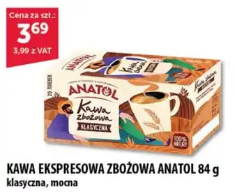 Eurocash Cash & Carry KAWA EKSPRESOWA ZBOŻOWA ANATOL 84 g oferta