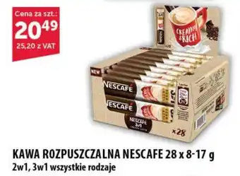 Eurocash Cash & Carry KAWA ROZPUSZCZALNA NESCAFE 28 x 8-17 g oferta