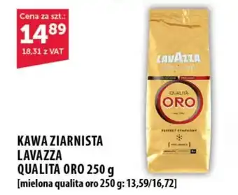 Eurocash Cash & Carry KAWA ZIARNISTA LAVAZZA QUALITA ORO 250 g oferta