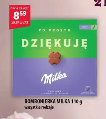 Eurocash Cash & Carry BOMBONIERKA MILKA 110 g oferta