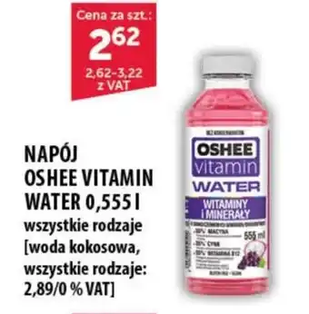 Eurocash Cash & Carry NAPÓJ OSHEE VITAMIN WATER 0,555 l oferta