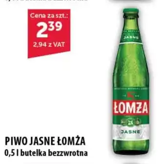 Eurocash Cash & Carry PIWO JASNE ŁOMŻA 0,5 l oferta