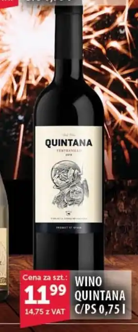 Eurocash Cash & Carry WINO QUINTANA C/PS 0,75 l oferta