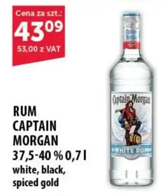Eurocash Cash & Carry RUM CAPTAIN MORGAN 37,5-40% 0,7 l oferta