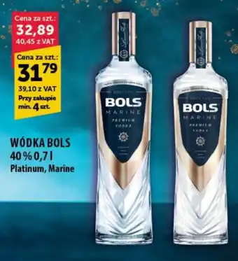 Eurocash Cash & Carry WÓDKA BOLS 40% 0,7 l oferta