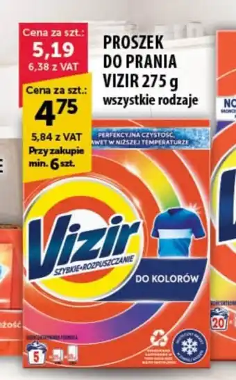 Eurocash Cash & Carry PROSZEK DO PRANIA VIZIR 275 g oferta