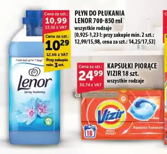 Eurocash Cash & Carry PŁYN DO PŁUKANIA LENOR 700-850 ml oferta