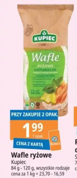E.Leclerc Wafle ryżowe 84-120 g oferta