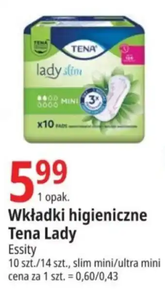 E.Leclerc Wkładki higieniczne Tena Lady oferta