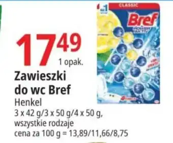 Zawieszki do wc Bref