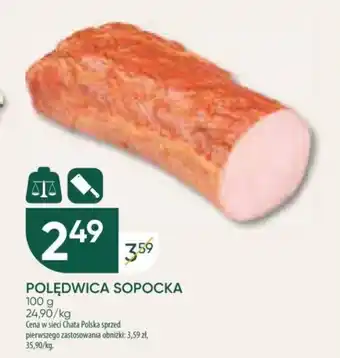 Chata Polska POLĘDWICA SOPOCKA 100 g oferta