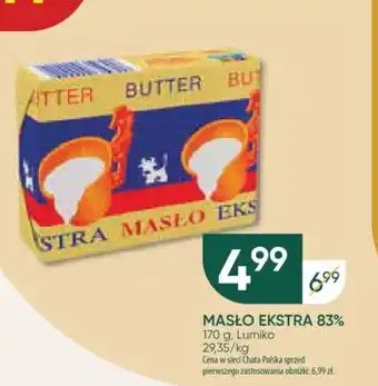 Chata Polska MASŁO EKSTRA 83% 170 g oferta