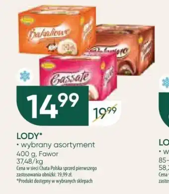 Chata Polska LODY Fawor 400g oferta