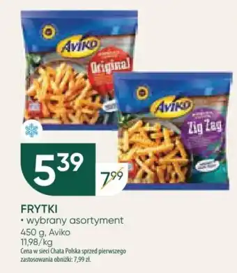 Chata Polska FRYTKI Aviko 450g oferta