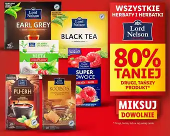 Lidl WSZYSTKIE HERBATY I HERBATKI Lord Nelson oferta
