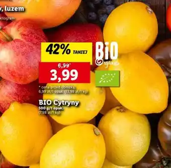 Lidl BIO Cytryny 500 g oferta