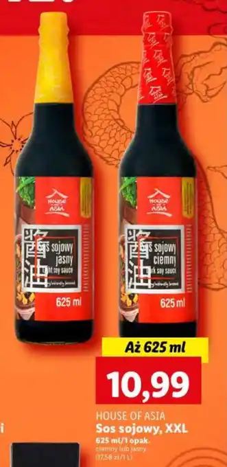 Lidl HOUSE OF ASIA Sos sojowy, XXL 625 ml oferta