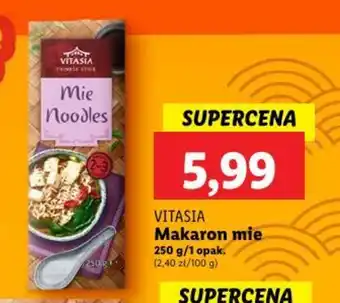 Lidl VITASIA Makaron mie 250 g oferta