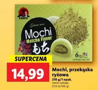 Lidl Mochi, przekąska ryżowa 210 g oferta