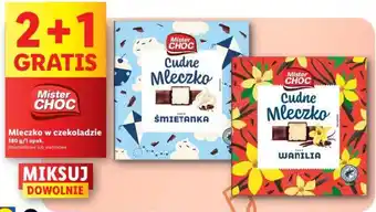 Lidl Mister CHOC Mleczko w czekoladzie 380 g oferta