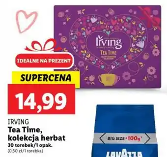 Lidl IRVING Tea Time, kolekcja herbat 30 tor. oferta