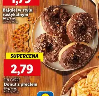 Lidl FIN CARRÉ Donut z preclem 65 g oferta