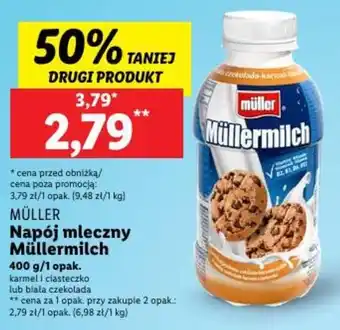 Lidl Müller Napój mleczny Müllermilch 400 g oferta
