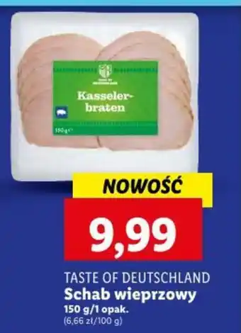 Lidl TASTE OF DEUTSCHLAND Schab wieprzowy 150 g oferta