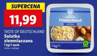 Lidl TASTE OF DEUTSCHLAND Sałatka ziemniaczana 1 kg oferta