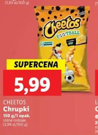 Lidl CHEETOS Chrupki 150 g oferta