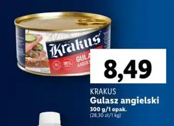 Lidl KRAKUS Gulasz angielski 300 g oferta