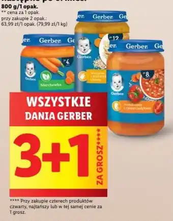 Lidl WSZYSTKIE DANIA GERBER oferta