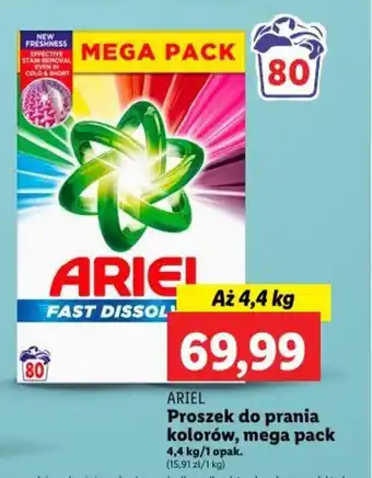 Lidl ARIEL Proszek do prania kolorów, mega pack 4,4 kg oferta